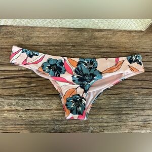 Billabong women’s Floral Pink & Teal Swimsuit bottoms